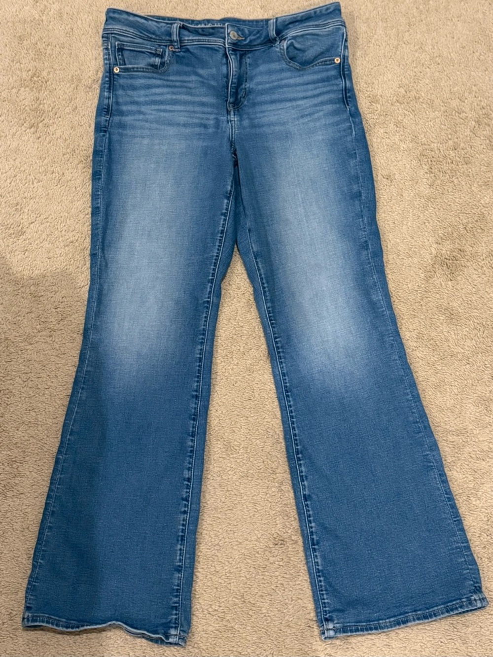 American Eagle Outfitters Women's Blue Bootcut Jeans